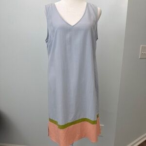Soft Surroundings Silk V Neck Sleeveless Tunic/Dress Size Petite Small